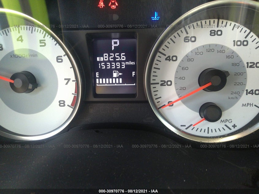 2013 SUBARU IMPREZA VIN: JF1GPAR63D2896494