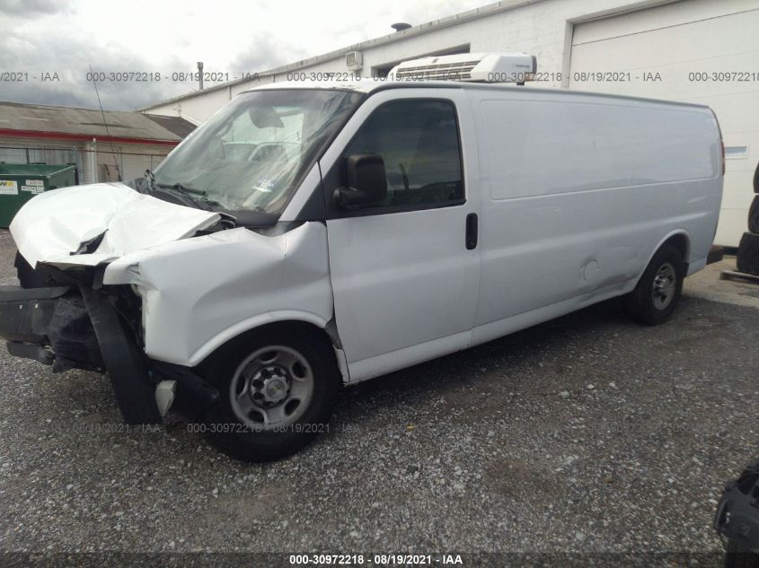 2013 CHEVROLET EXPRESS CARGO VAN 1GCZGUCG2D1152641