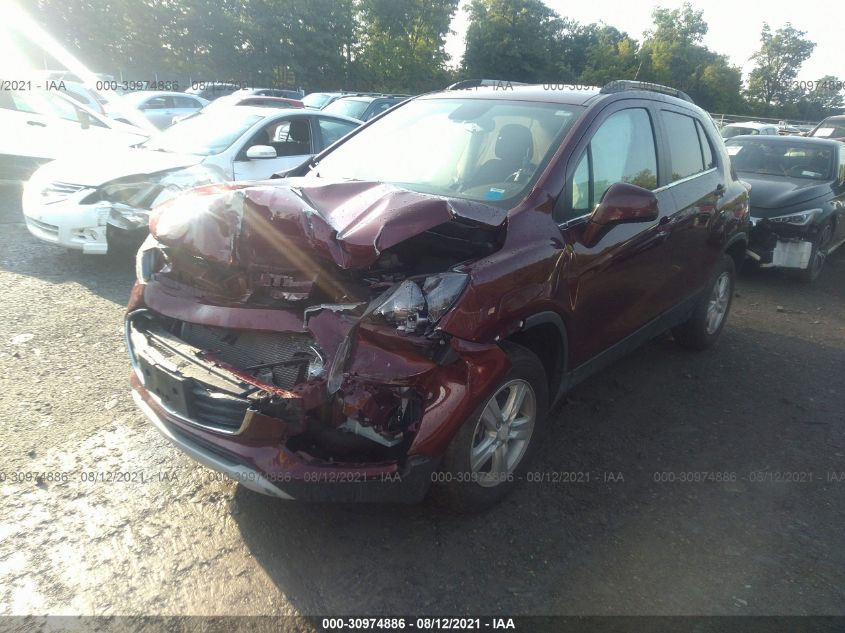 2017 CHEVROLET TRAX LT 3GNCJPSB4HL275538