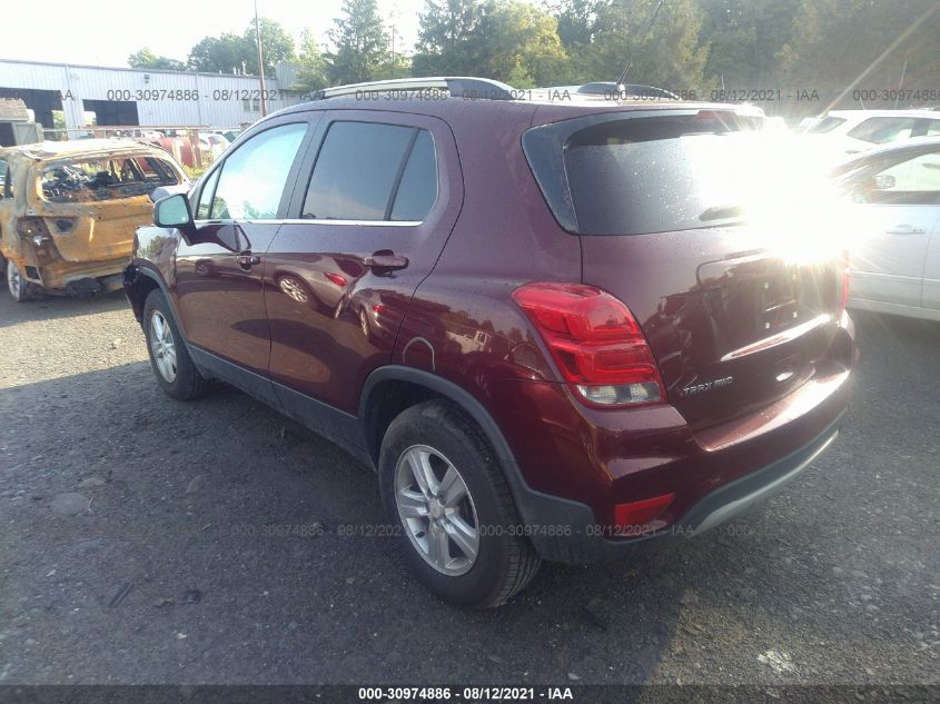2017 CHEVROLET TRAX LT 3GNCJPSB4HL275538