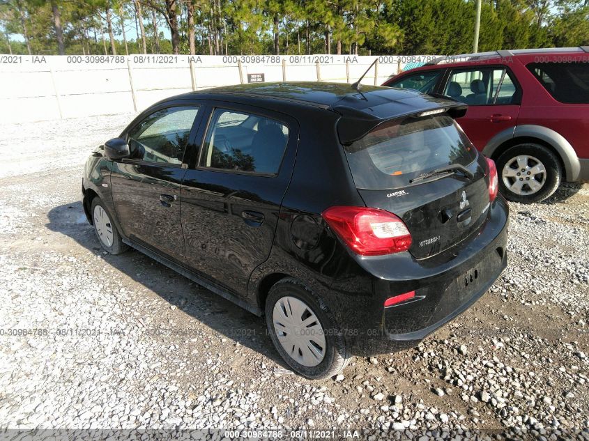 2019 MITSUBISHI MIRAGE ES/RF ML32A3HJ3KH003227
