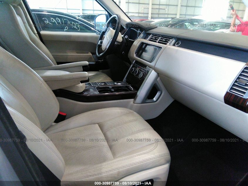 2014 LAND ROVER RANGE ROVER HSE 000GS2WF3EA152011