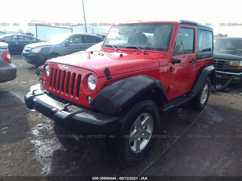 2015 JEEP WRANGLER SPORT 1C4GJWAG4FL533051