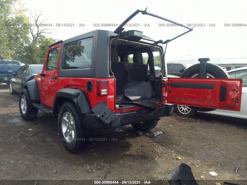 2015 JEEP WRANGLER SPORT 1C4GJWAG4FL533051