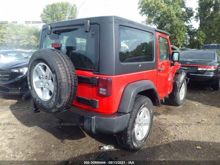 2015 JEEP WRANGLER SPORT 1C4GJWAG4FL533051