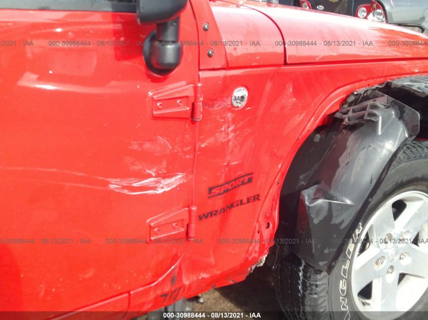 2015 JEEP WRANGLER SPORT 1C4GJWAG4FL533051
