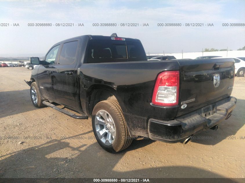 2019 RAM 1500 BIG HORN/LONE STAR 1C6SRFFT1KN529392