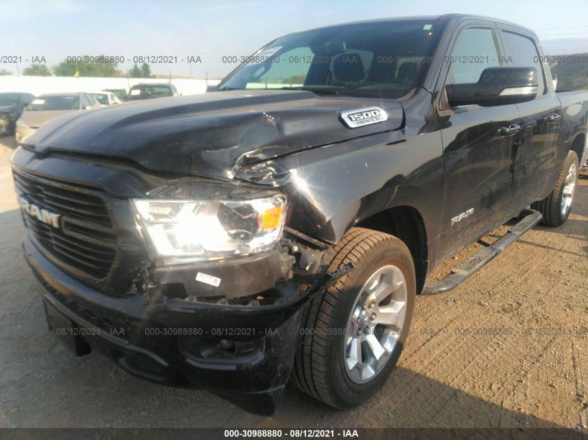 2019 RAM 1500 BIG HORN/LONE STAR 1C6SRFFT1KN529392