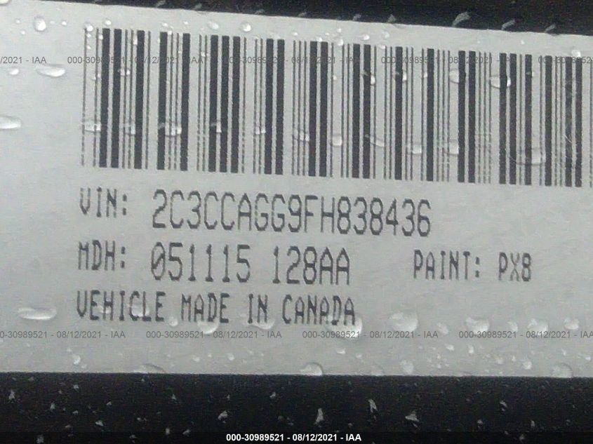 2015 CHRYSLER 300 300S 2C3CCAGG9FH838436