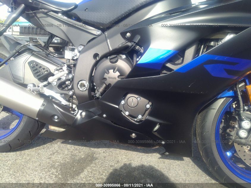 2019 YAMAHA YZFR6 JYARJ28EXKA005019