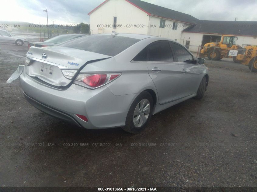 2013 HYUNDAI SONATA HYBRID KMHEC4A43DA100529