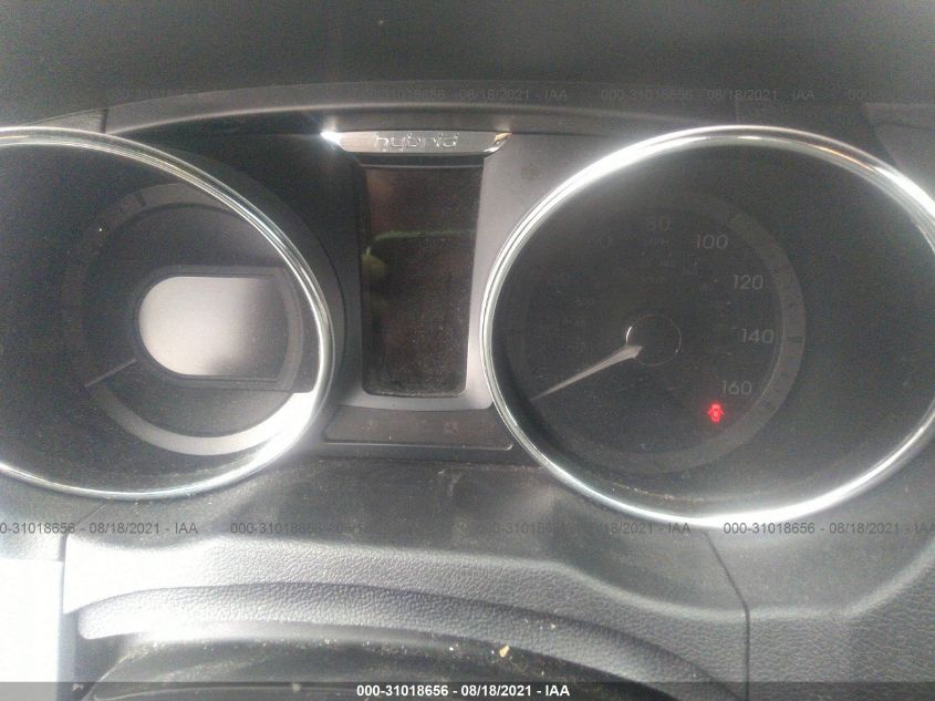 2013 HYUNDAI SONATA HYBRID KMHEC4A43DA100529