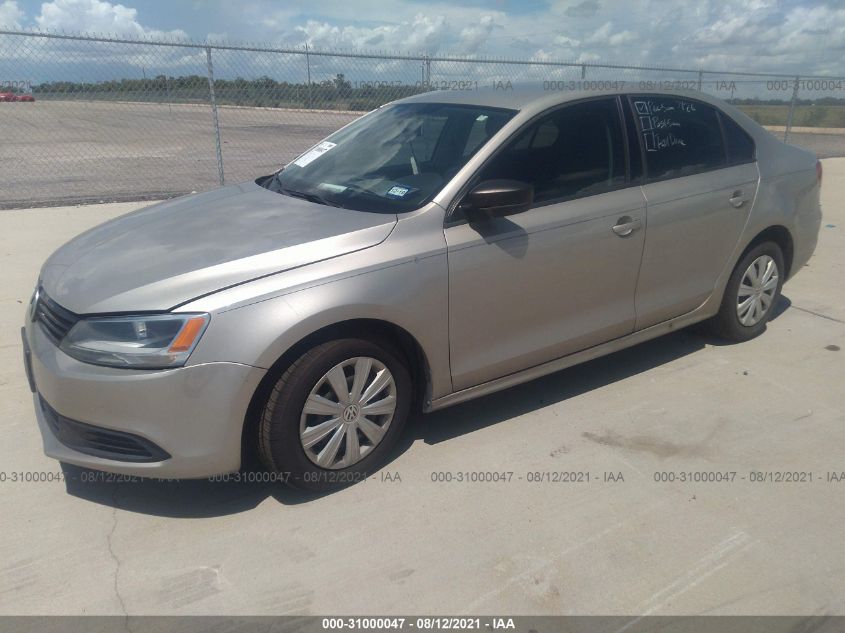 2014 VOLKSWAGEN JETTA SEDAN S 3VW2K7AJXEM329812