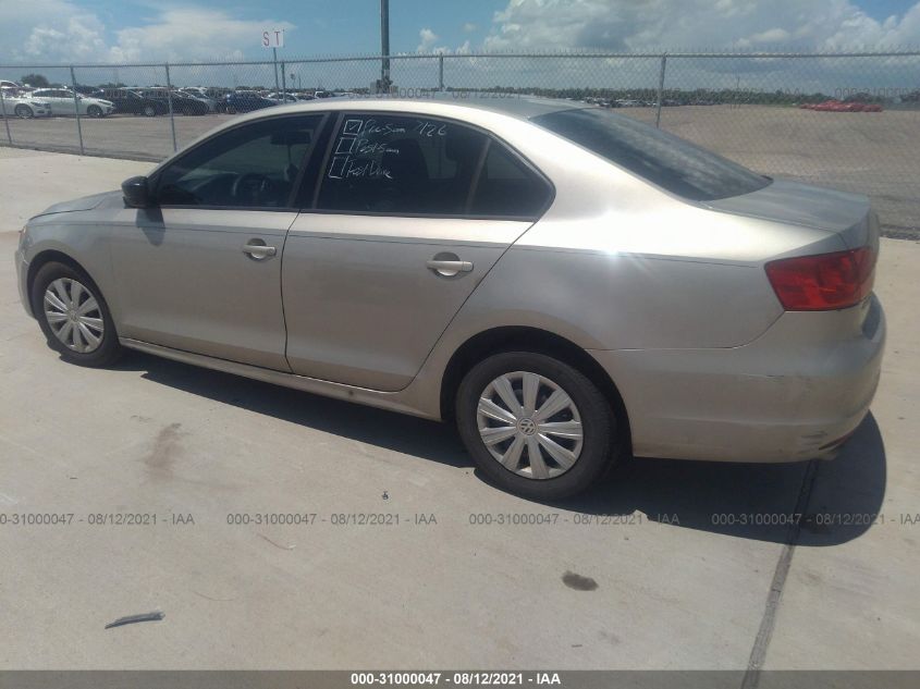 2014 VOLKSWAGEN JETTA SEDAN S 3VW2K7AJXEM329812
