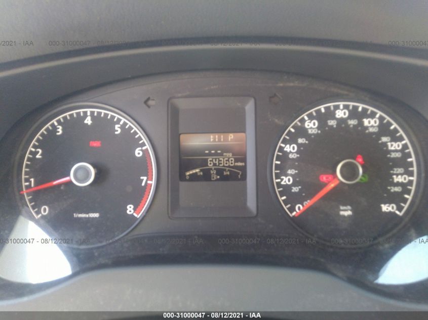 2014 VOLKSWAGEN JETTA SEDAN S 3VW2K7AJXEM329812