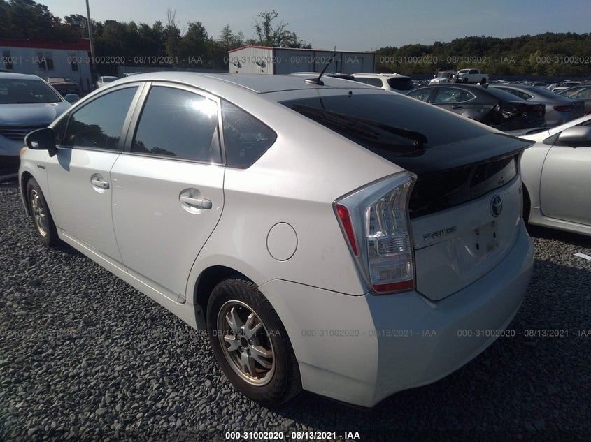 2011 TOYOTA PRIUS VIN: JTDKN3DU4B0272997