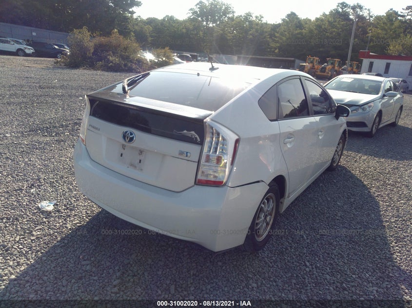 2011 TOYOTA PRIUS VIN: JTDKN3DU4B0272997