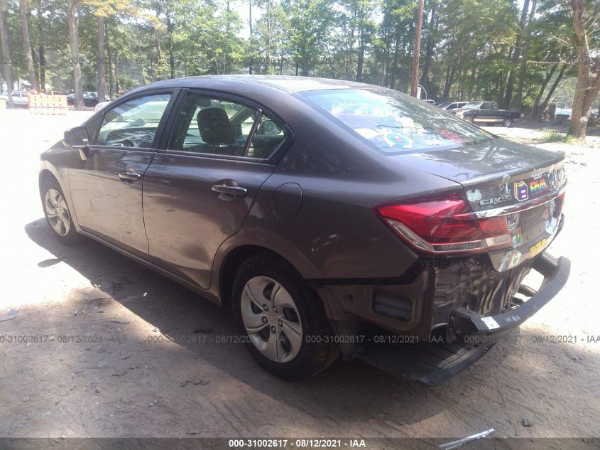 2013 HONDA CIVIC SDN LX 2HGFB2F52DH556204
