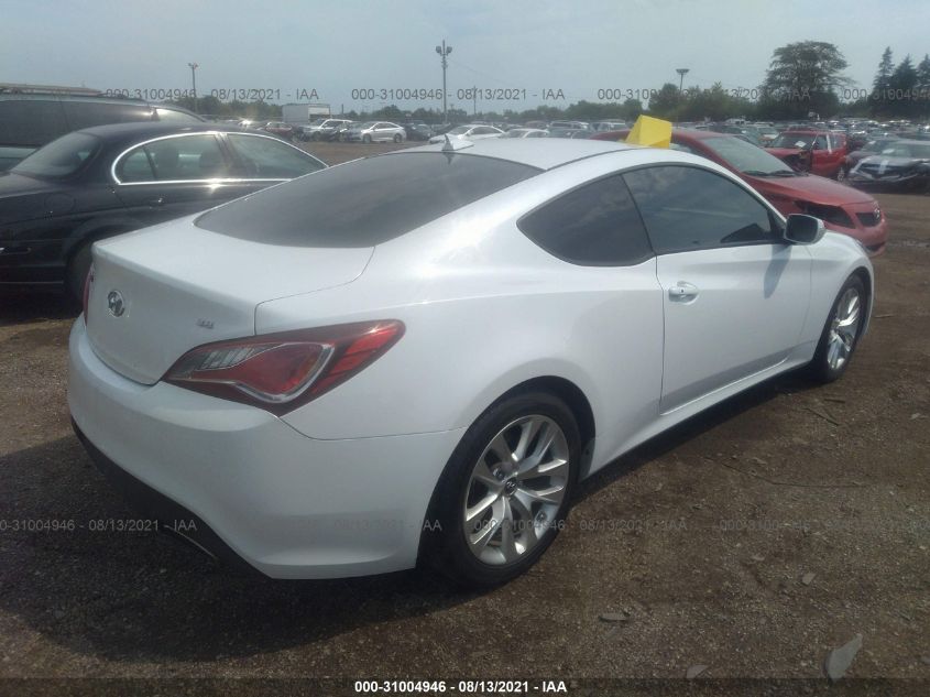 2016 HYUNDAI GENESIS COUPE 3.8L BASE KMHHT6KJ3GU133188