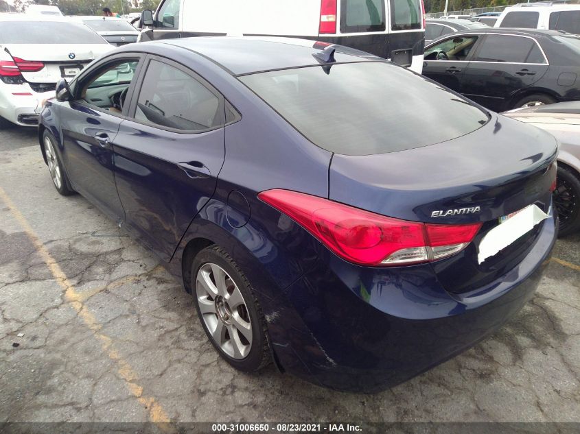 5NPDH4AE1DH399554 - 2013 Hyundai Elantra Gls/gls Preferred/ Limited/limited Tech Gs/se/se Tech - #31006650