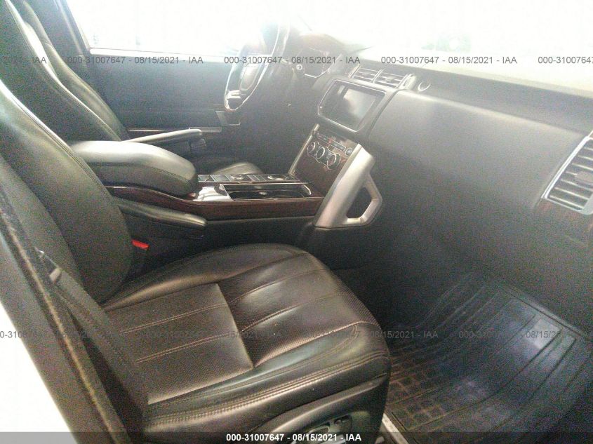 2015 LAND ROVER RANGE ROVER HSE SALGS2VFXFA225510