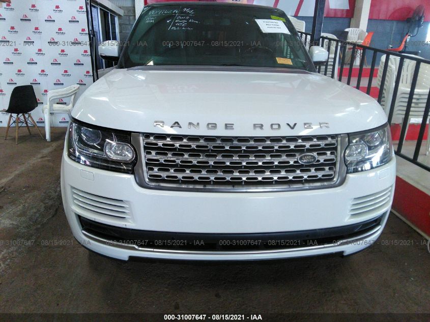 2015 LAND ROVER RANGE ROVER HSE SALGS2VFXFA225510