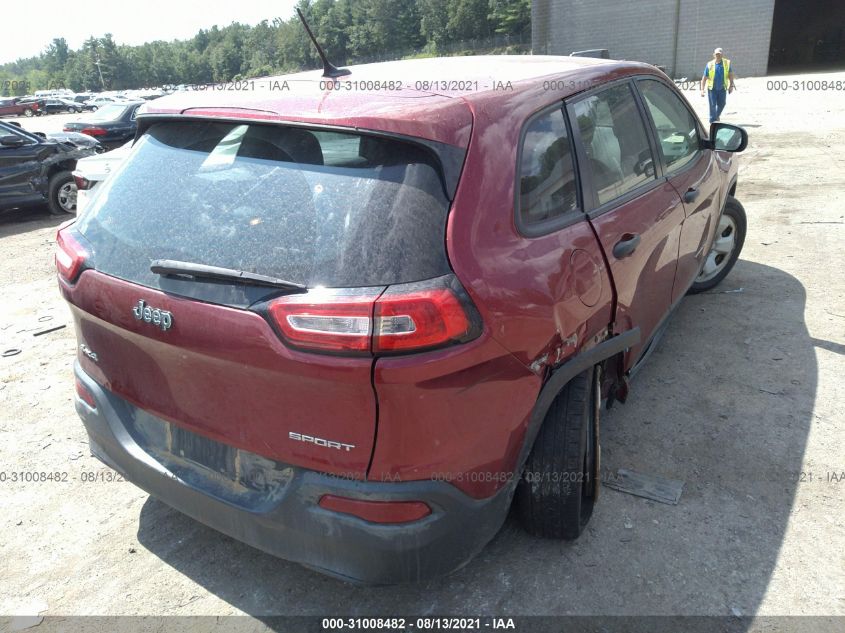 2014 JEEP CHEROKEE SPORT 1C4PJMAB2EW179276