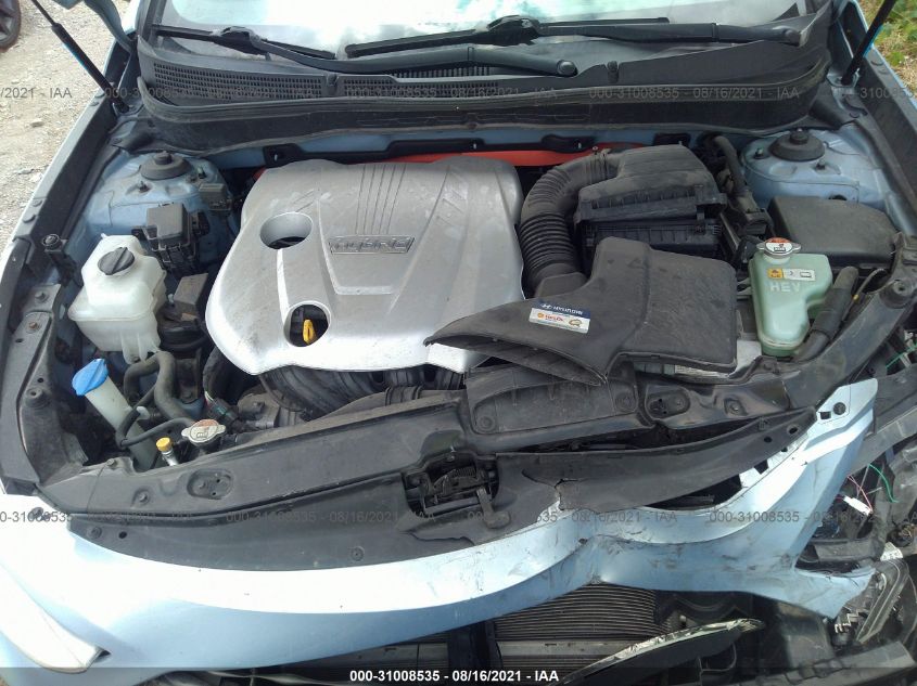2013 HYUNDAI SONATA HYBRID LIMITED KMHEC4A40DA076240