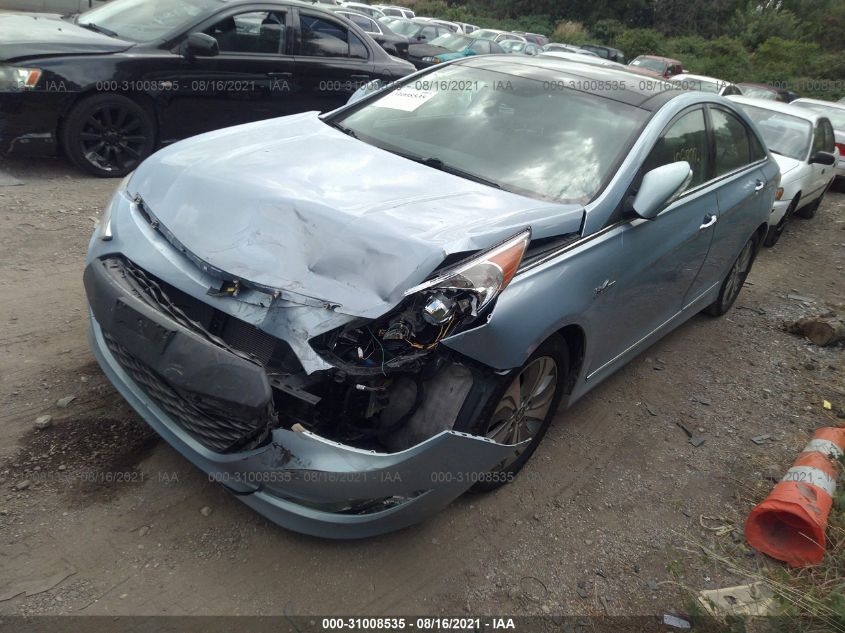 2013 HYUNDAI SONATA HYBRID LIMITED KMHEC4A40DA076240