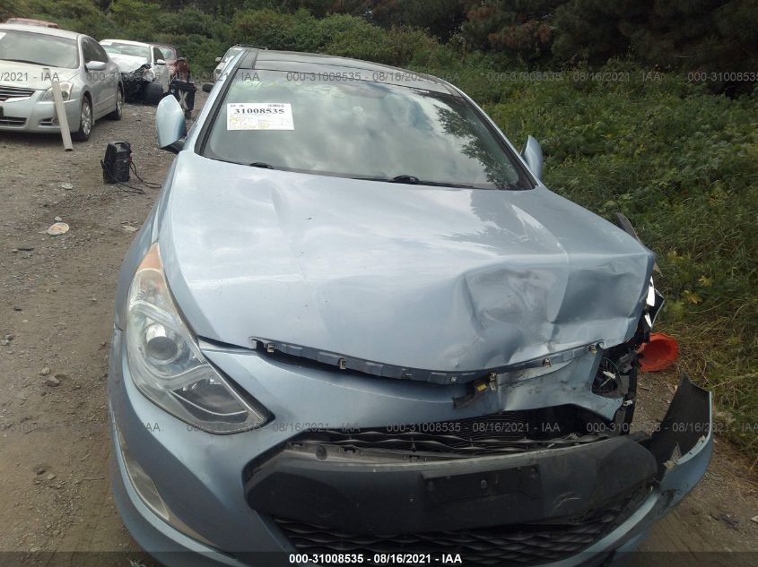 2013 HYUNDAI SONATA HYBRID LIMITED KMHEC4A40DA076240