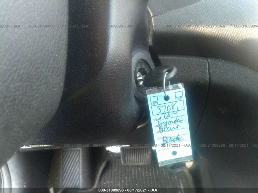 2014 HYUNDAI ACCENT GS KMHCT5AE2EU188818