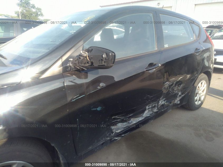 2014 HYUNDAI ACCENT GS KMHCT5AE2EU188818