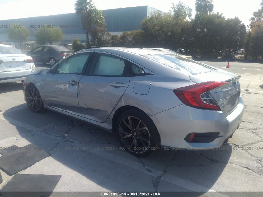 2019 HONDA CIVIC SEDAN SPORT 19XFC2F86KE210610