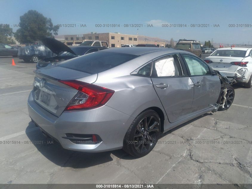 2019 HONDA CIVIC SEDAN SPORT 19XFC2F86KE210610