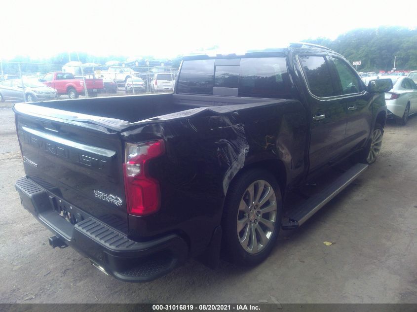 2021 CHEVROLET SILVERADO 1500 HIGH COUNTRY 3GCUYHED0MG283702