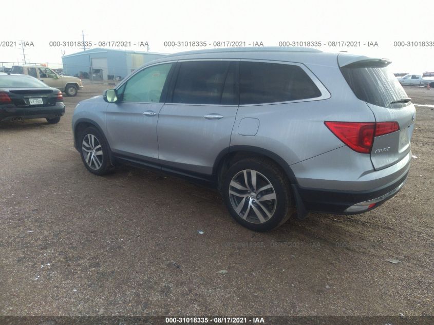 2017 HONDA PILOT TOURING 5FNYF5H98HB006840