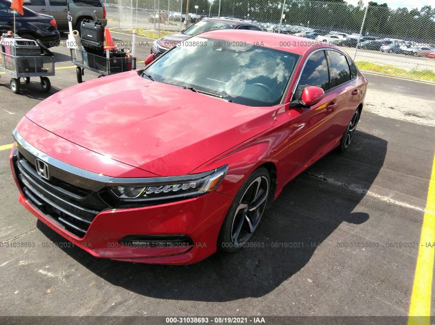 2018 HONDA ACCORD SEDAN SPORT 1.5T 1HGCV1F32JA168113