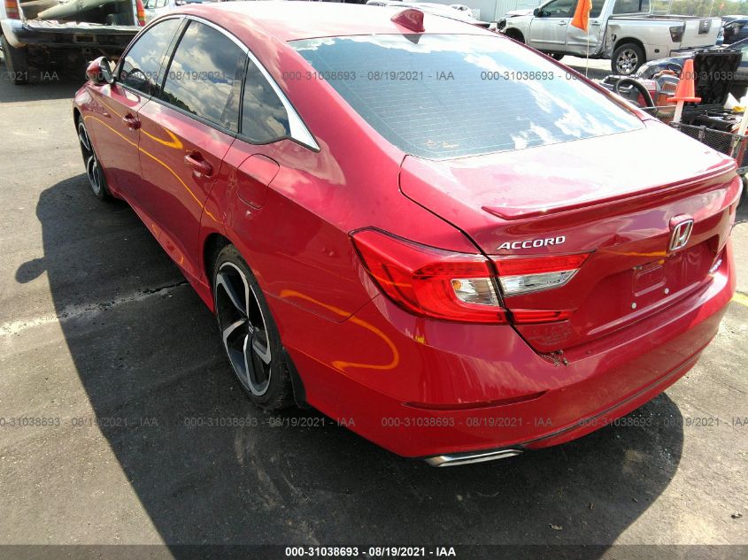 2018 HONDA ACCORD SEDAN SPORT 1.5T 1HGCV1F32JA168113