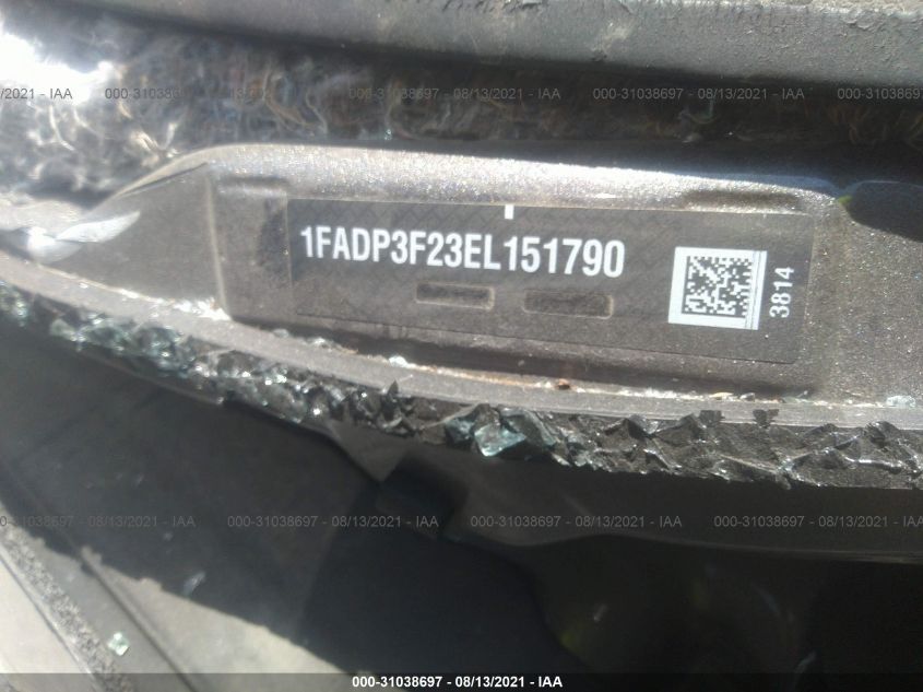 2014 FORD FOCUS SE 1FADP3F23EL151790