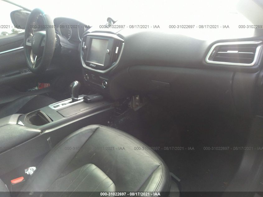 2014 MASERATI GHIBLI S Q4 ZAM57RTA8E1080218