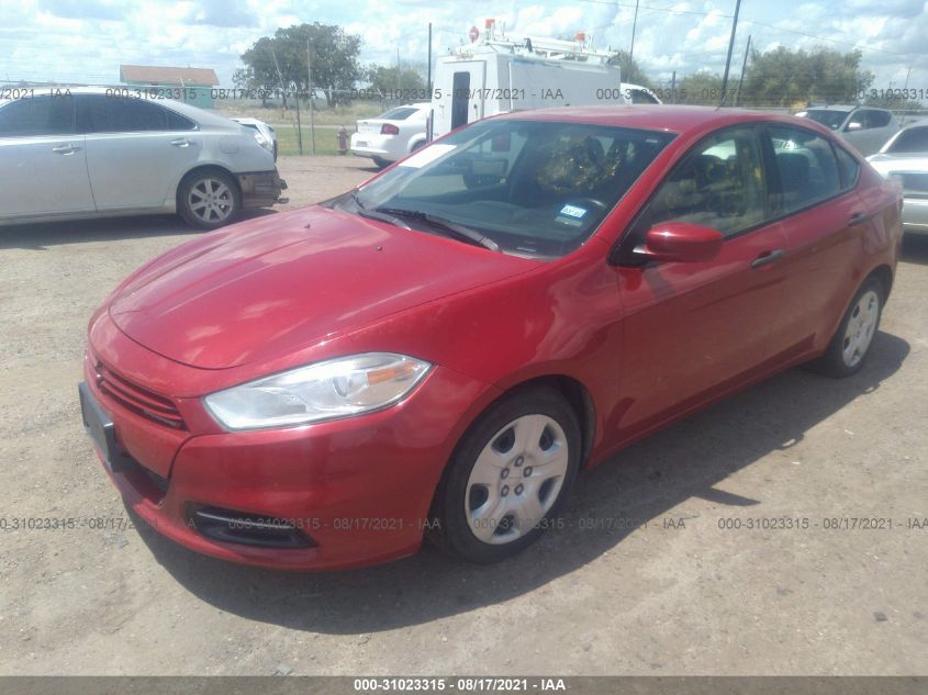 2013 DODGE DART SE 1C3CDFAA9DD258810