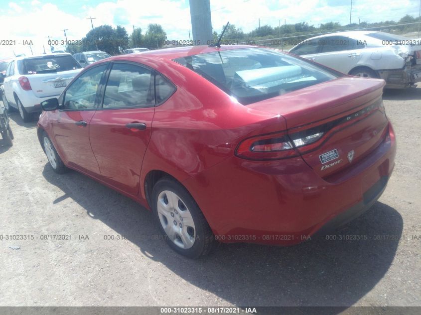 2013 DODGE DART SE 1C3CDFAA9DD258810