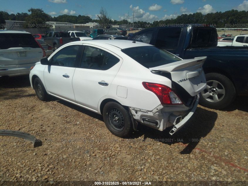 2019 NISSAN VERSA SEDAN SV 3N1CN7AP0KL831221