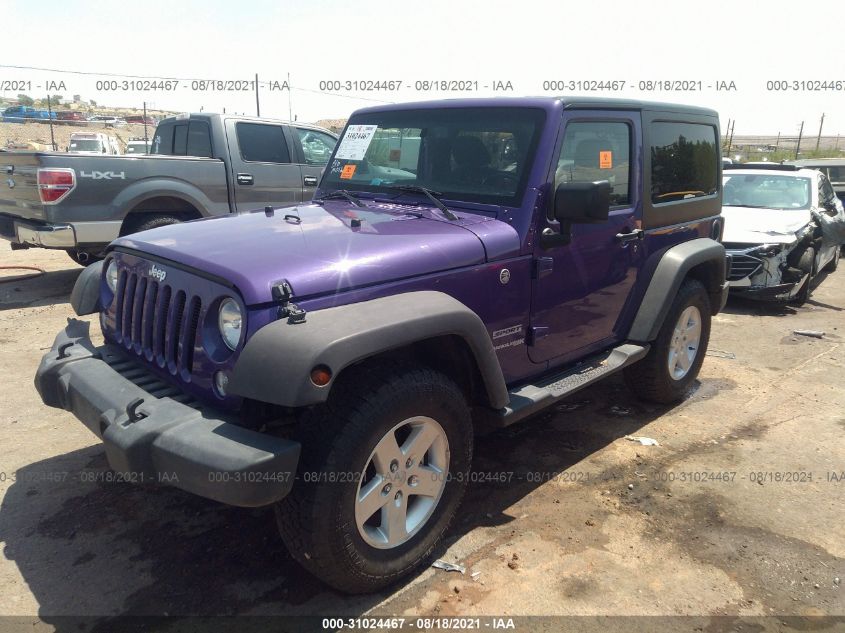 2018 JEEP WRANGLER JK SPORT S 1C4AJWAG5JL822535