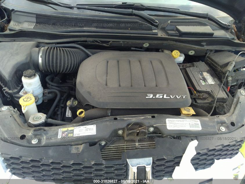 2014 DODGE GRAND CARAVAN SE 2C4RDGBG6ER380005