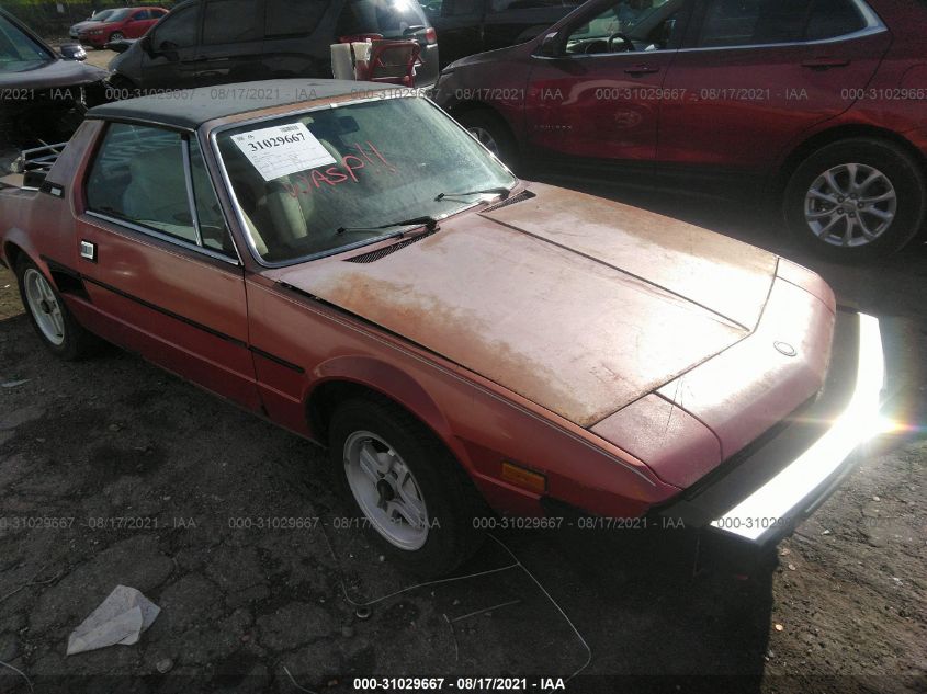 ZFABS00AXC7145822 Fiat X 1/9 Photo 1