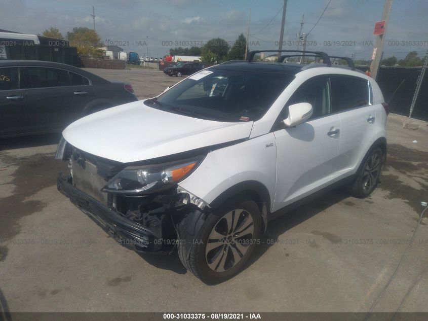 2013 KIA SPORTAGE EX KNDPCCA24D7429937