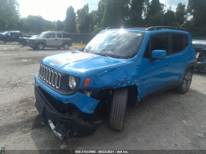 2015 JEEP RENEGADE LATITUDE ZACCJABT9FPB95350