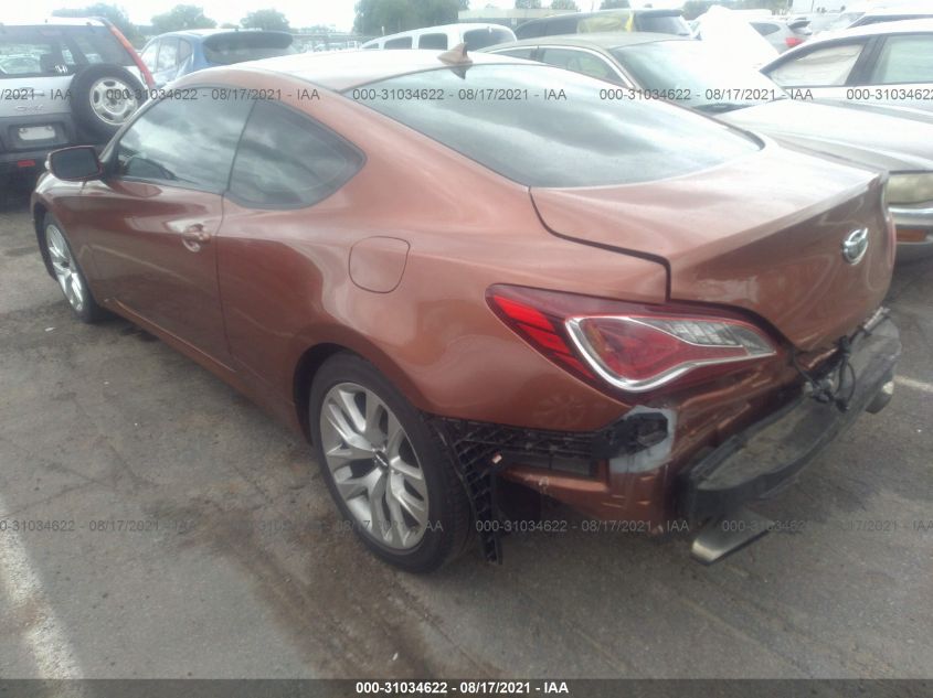 2013 HYUNDAI GENESIS COUPE 3.8 GRAND TOURING KMHHU6KJ7DU092072