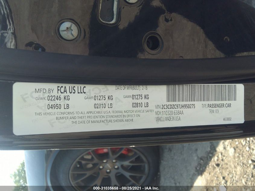 2017 Dodge Challenger - 2C3CDZC99GH112175